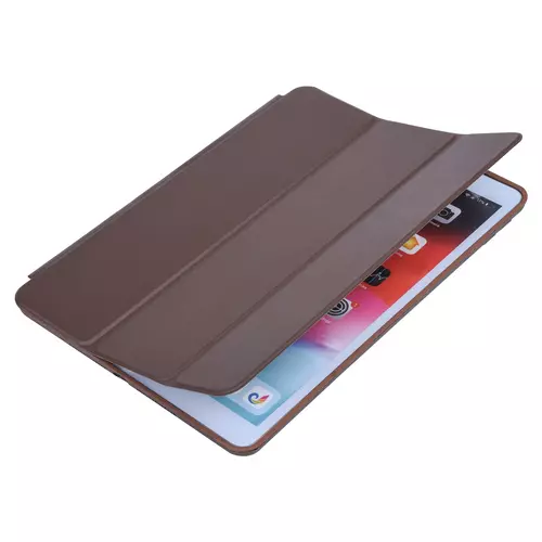 Tablettok iPad 2020 10.2 (iPad 8) - sötétbarna smart case tablet tok