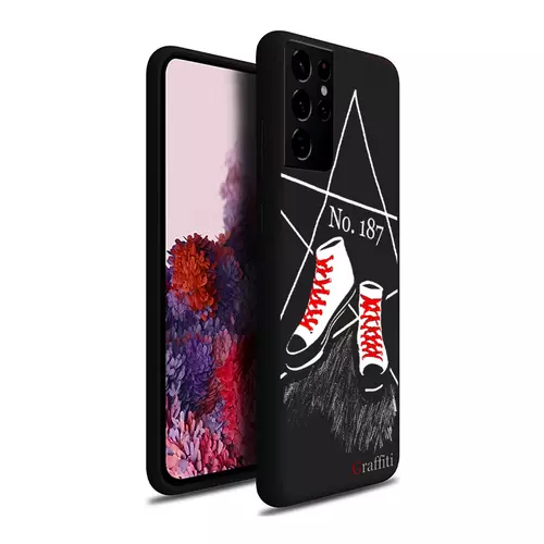 Samsung Galaxy S21 Ultra Telefontok - Graffiti No.187 mintás szilikon tok