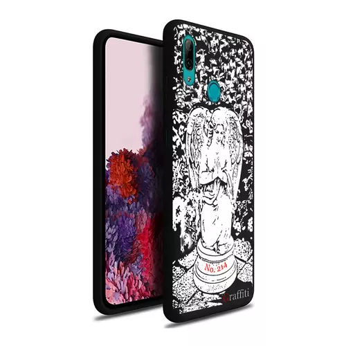 Huawei P Smart 2019 Telefontok - Graffiti No.214 mintás szilikon tok