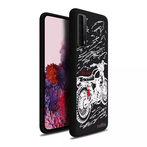 Huawei P Smart 2021 Telefontok - Graffiti No.210 mintás szilikon tok