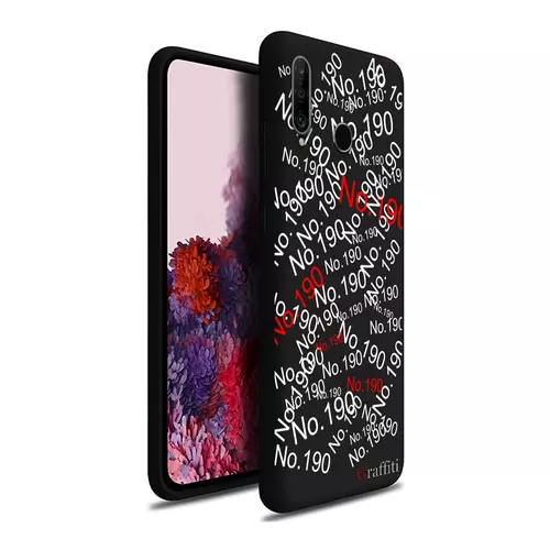 Huawei P30 Lite Telefontok - Graffiti No.190 mintás szilikon tok