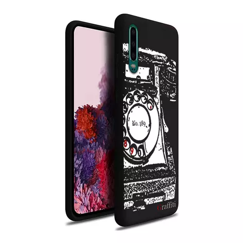 Huawei P30 Telefontok - Graffiti No.189 mintás szilikon tok