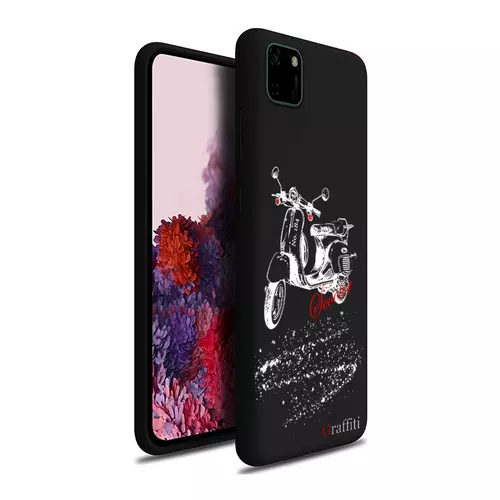 Huawei Y5p Telefontok - Graffiti No.184 mintás szilikon tok