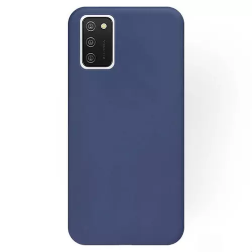 Telefontok Samsung Galaxy A02s - kék szilikon tok