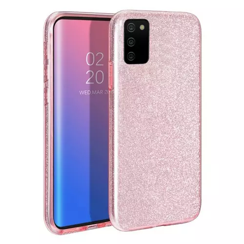 Telefontok Samsung Galaxy A02s - Pink Shiny tok