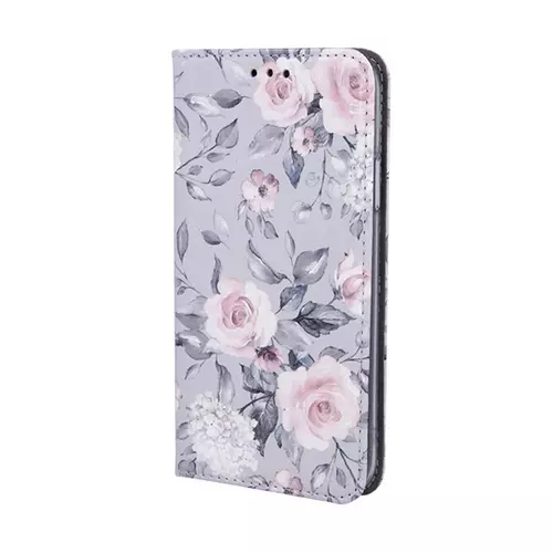 Telefontok iPhone 7 / 8 / SE 2020 - Smart Trendy Spring Flowers 4 mágneses szilikon keretes könyvtok