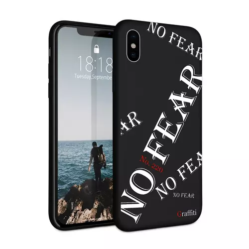 iPhone X Telefontok - Graffiti No.220 mintás szilikon tok