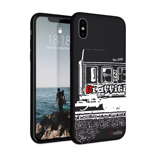 iPhone X Telefontok - Graffiti No.222 mintás szilikon tok