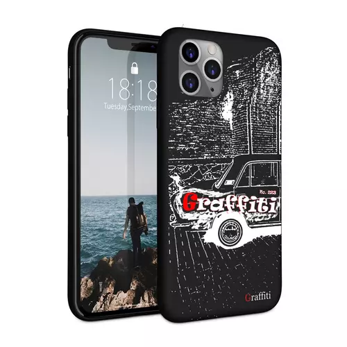 iPhone 11 Pro Max Telefontok - Graffiti No.223 mintás szilikon tok