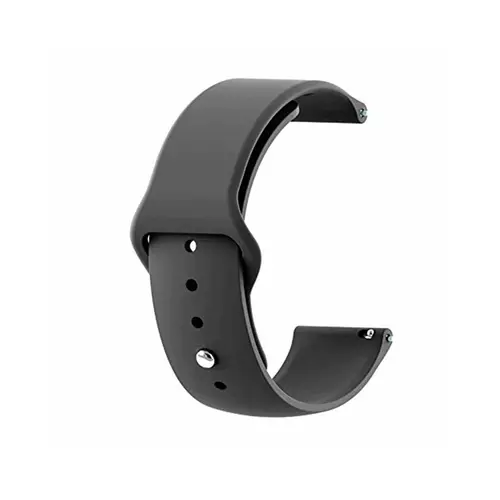 Huawei Watch GT 2e (46mm) okosóra szíj - TACTICAL fekete szilikon szíj