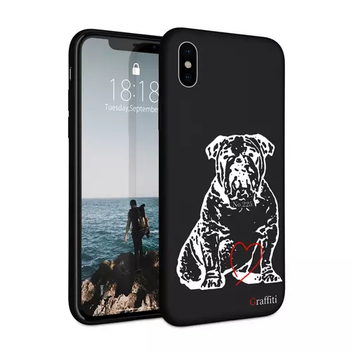 iPhone XS Max Telefontok - Graffiti No.225 mintás szilikon tok