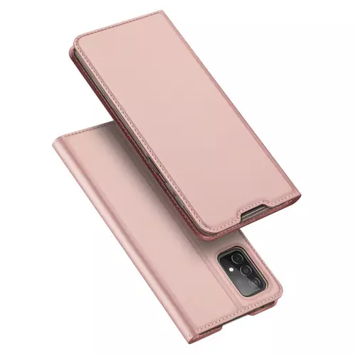 Telefontok Samsung Galaxy A52 / A52 5G / A52s 5G - Dux Ducis rose gold flipcover tok