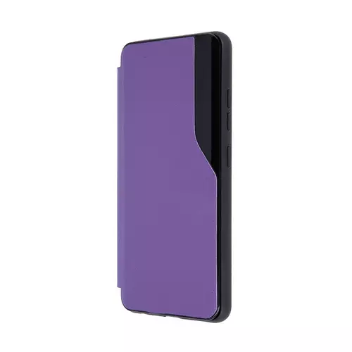 Telefontok Samsung Galaxy A12 - Smart View lila könyvtok