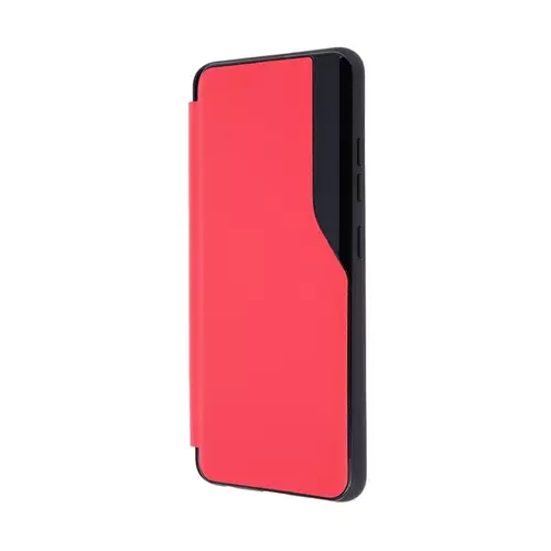 Telefontok Samsung Galaxy A72 / A72 5G - Smart View piros könyvtok