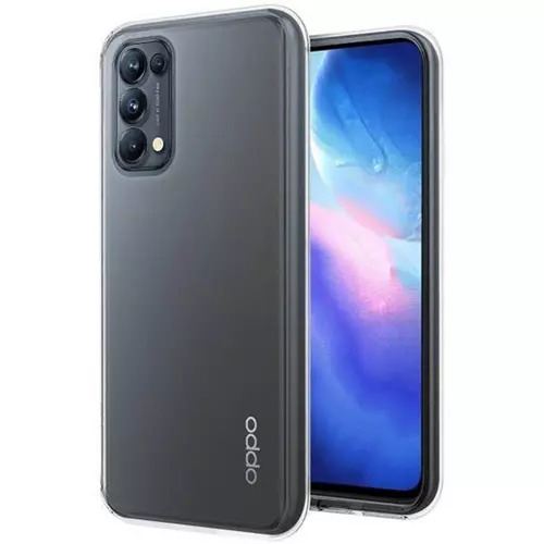 Oppo Reno5 5G Telefontok - átlátszó szilikon tok