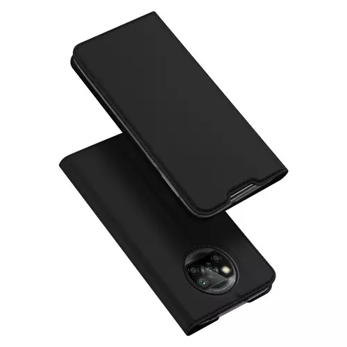 Telefontok Xiaomi Poco X3 NFC / Poco X3 Pro - Dux Ducis fekete kinyitható tok