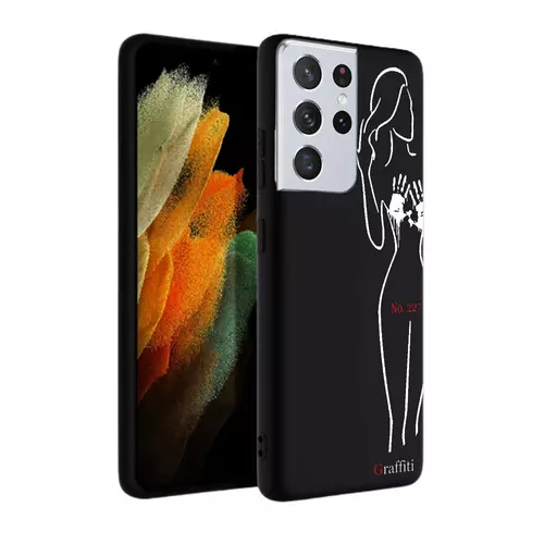 Samsung Galaxy S21 Ultra Telefontok - Graffiti No.227 mintás szilikon tok