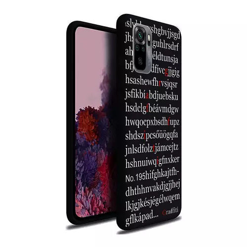 Xiaomi Redmi Note 10s Telefontok - Graffiti No.195 mintás szilikon tok