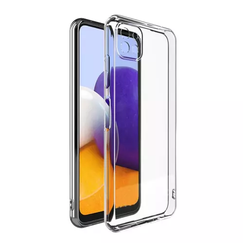 Samsung Galaxy A22 5G Telefontok - 2mm-es átlátszó szilikon tok