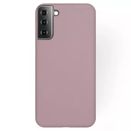 Telefontok Samsung Galaxy S21 FE - púder pink szilikon tok