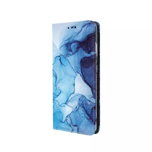 Telefontok Samsung Galaxy S21 FE - Smart Trendy marble 2 mágneses szilikon keretes könyvtok