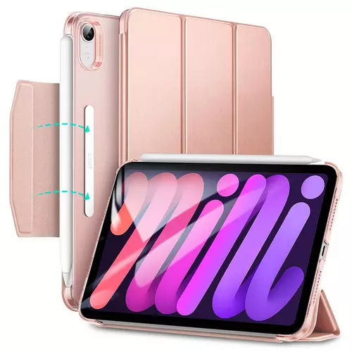 Tablettok iPad Mini 6 2021 - ESR ASCEND TRIFOLD pink smart case