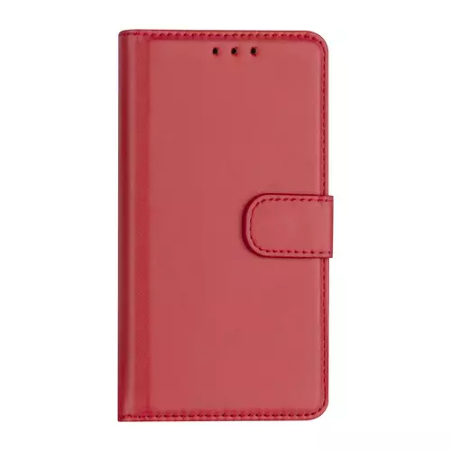 iPhone 13 Pro Max Telefontok - Piros ráhajtófüles könyvtok