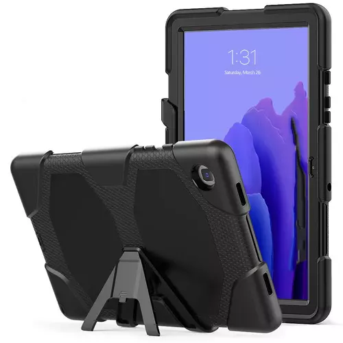 Tablettok Samsung Galaxy Tab A7 10,4 (2020 / 2022) - Survive ütésálló, kitámasztható, fekete tablet tok
