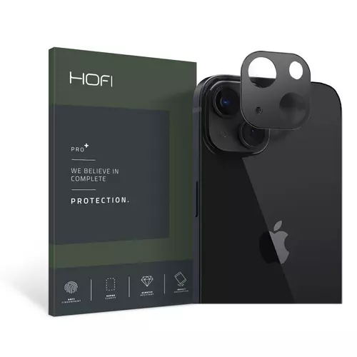 iPhone 13 mini - HOFI kameralencse fekete védőkeret