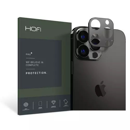 iPhone 13 Pro - HOFI kameralencse fekete védőkeret