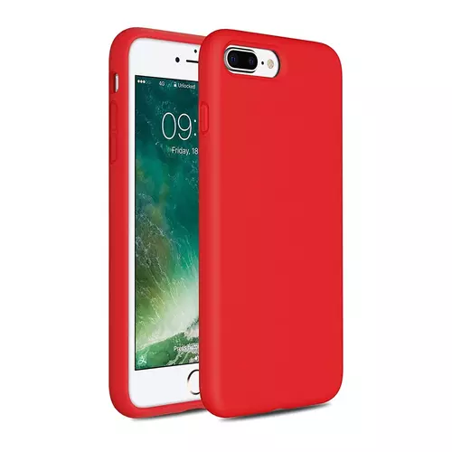 Telefontok iPhone 7 Plus / 8 Plus - szilikon tok piros