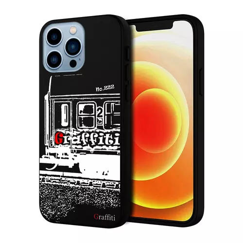 iPhone 13 Pro Max Telefontok - Graffiti No.222 mintás szilikon tok