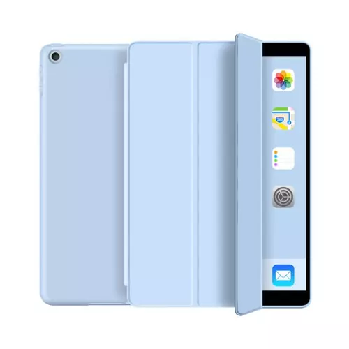 Tablettok iPad 2021 10.2 (iPad 9) - égkék smart case tablet tok