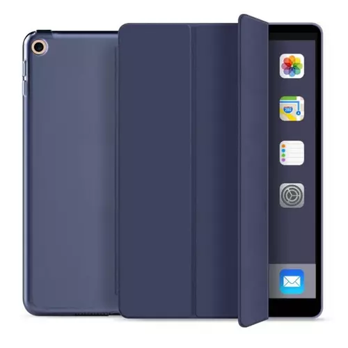 Tablettok iPad 2019 10.2 (iPad 7) - sötétkék smart case