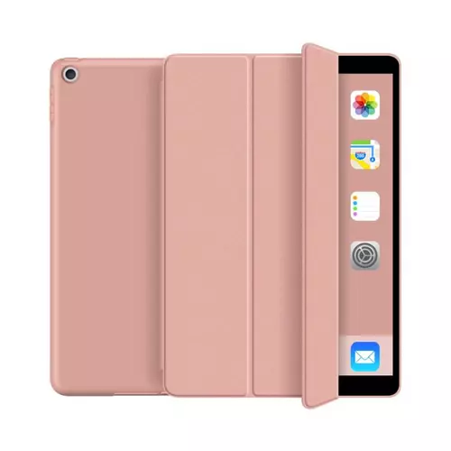 Tablettok iPad 2020 10.2 (iPad 8) - rose gold smart case tablet tok