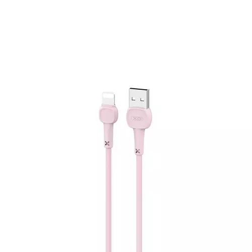 Kábel: XO NB132 - USB / Lightning pink kábel, 2,0A