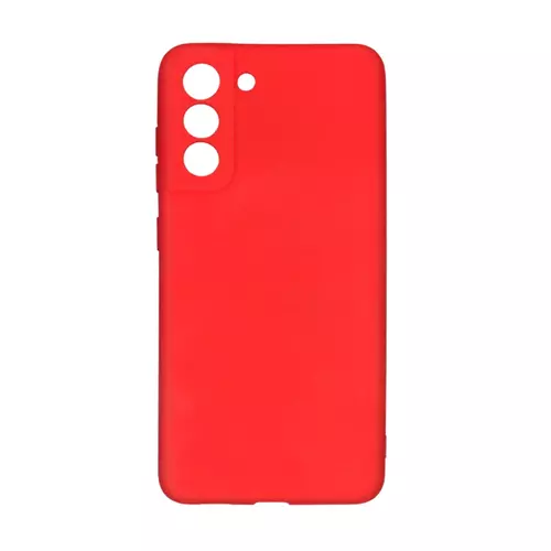 Telefontok Samsung Galaxy S21 FE - piros szilikon tok