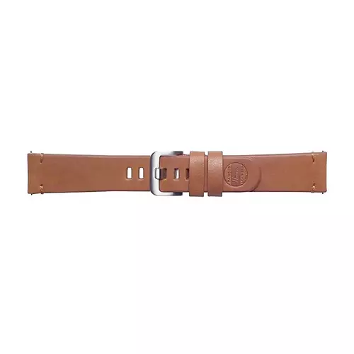 Huawei Watch GT 3 (46 mm) okosóra szíj - Essex Belt barna bőr szíj (22 mm szíj szélesség)