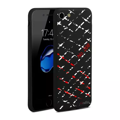 iPhone SE3 2022 Telefontok - Graffiti No. 208 mintás szilikon tok