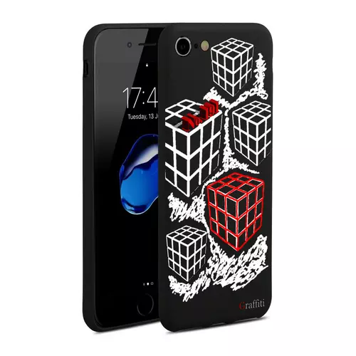 iPhone SE3 2022 Telefontok - Graffiti No. 191 mintás szilikon tok