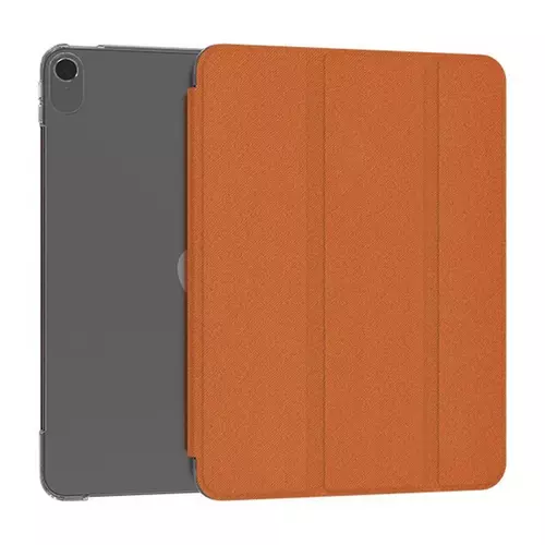 Tablettok iPad Air 5 (2022, 10,9 coll) - Kingxbar narancssárga smart case