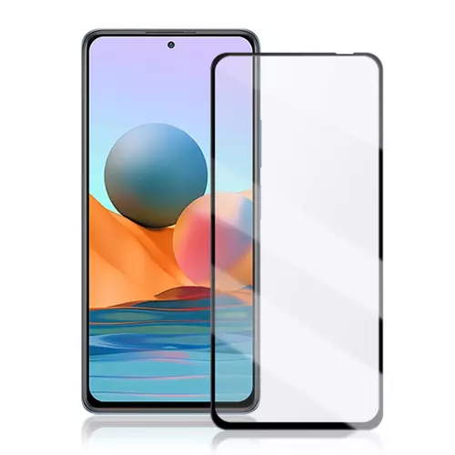 Xiaomi Redmi Note 11 Pro / Note 11 Pro 5G Üvegfólia - tokbarát Slim 3D üvegfólia fekete kerettel