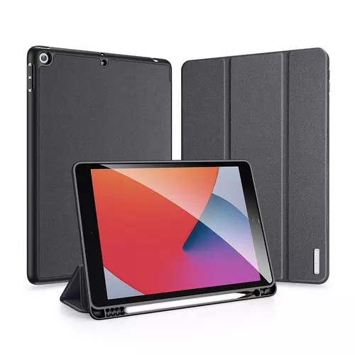 Tablettok iPad 2020 10.2 (iPad 8) - DUX DUCIS DOMO fekete smart case