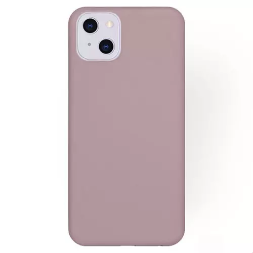 Telefontok iPhone 13 - púder pink szilikon tok