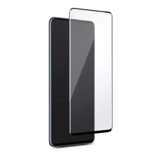 Üvegfólia Xiaomi Redmi 10C - fekete tokbarát Slim 3D üvegfólia
