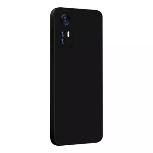 Telefontok Xiaomi 12 Pro - fekete szilikon hátlap tok