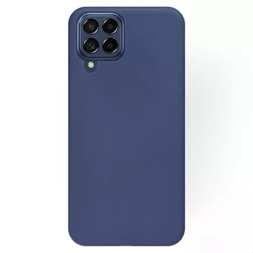 Telefontok Samsung Galaxy M53 5G - kék szilikon tok