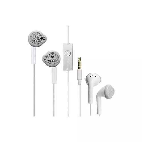Headset: Samsung EHS61ASFWE - fehér gyári stereo headset, audio csatlakozóval