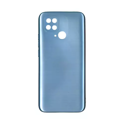 Telefontok Xiaomi Redmi 10C - Metalic - kék szilikon hátlap tok