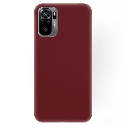 Telefontok Xiaomi Redmi Note 10 - burgundy szilikon tok